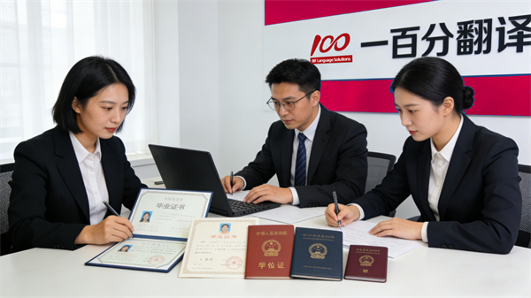 專(zhuān)業(yè)證件翻譯服務(wù)就找一百分翻譯